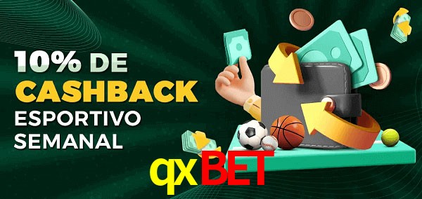 10% de bônus de cashback na qxbet